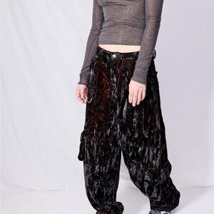New Collina Strada Lawn Cargo Pant Black